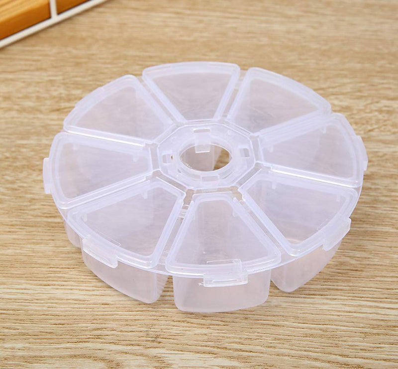 Acoustic Electric Bass Guitar Pic Picks Plastic Storage Box Case Container Musical Instrument
