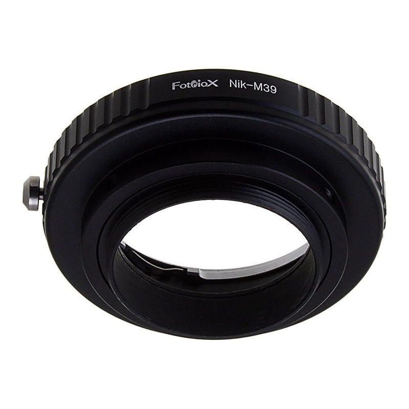[AUSTRALIA] - Lens Mount Adapter - Nikon F Lens to M39 (39mm x1 Screw Mount) Cameras; fits 1932, Leica Standard, Leica II, and Leica III with 39mm Screw Mount, Voigtländer Bessa 