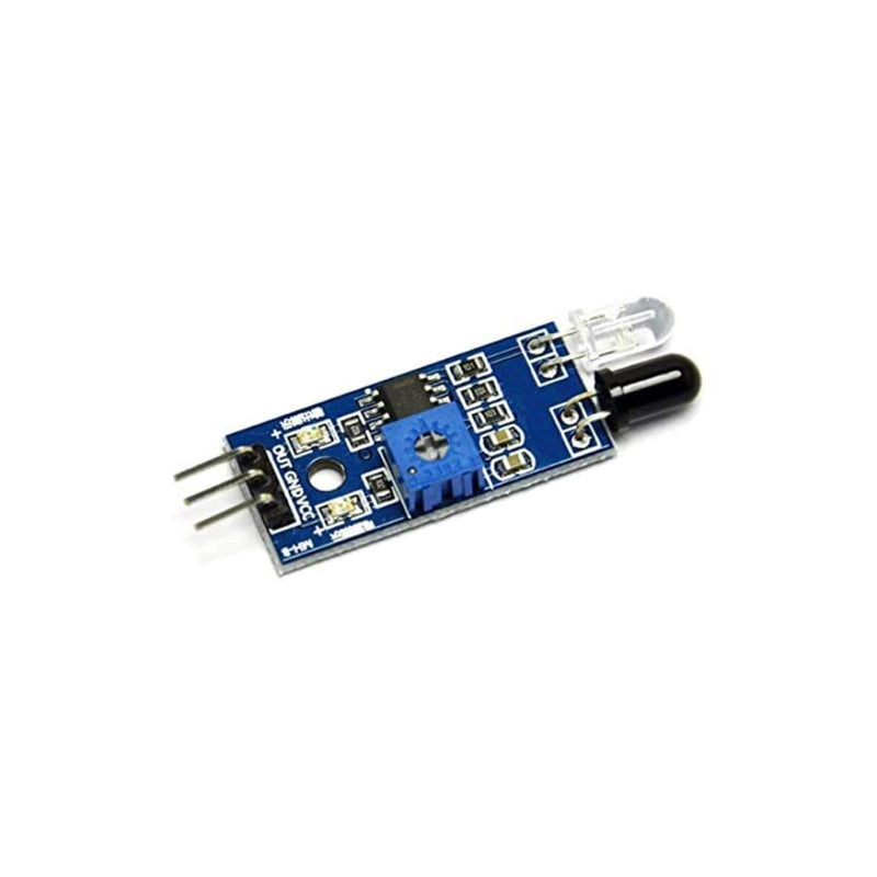 IR Infrared Obstacle Avoidance Sensor (2pcs) IR Transmitting and Receiving Tube Photoelectric Switch 3-pin Compatible with Ar-duino Smart Car Robot