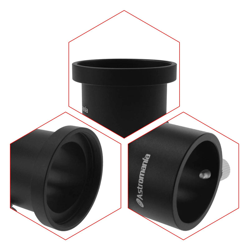 Astromania M42X0.75 Female Thread to 1.25" Adapter - Connecting to a Filter Wheel, to Another Adapter with T-2 Thread, with an Off-axis Guider for Astrophotography or Visual observing