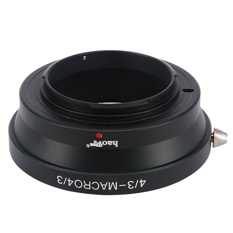 Haoge Manual Lens Mount Adapter for Olympus Four Thirds 4/3 43 Mirrorless Lens to Olympus and Panasonic Micro Four Thirds MFT M4/3 M43 Mount Camera