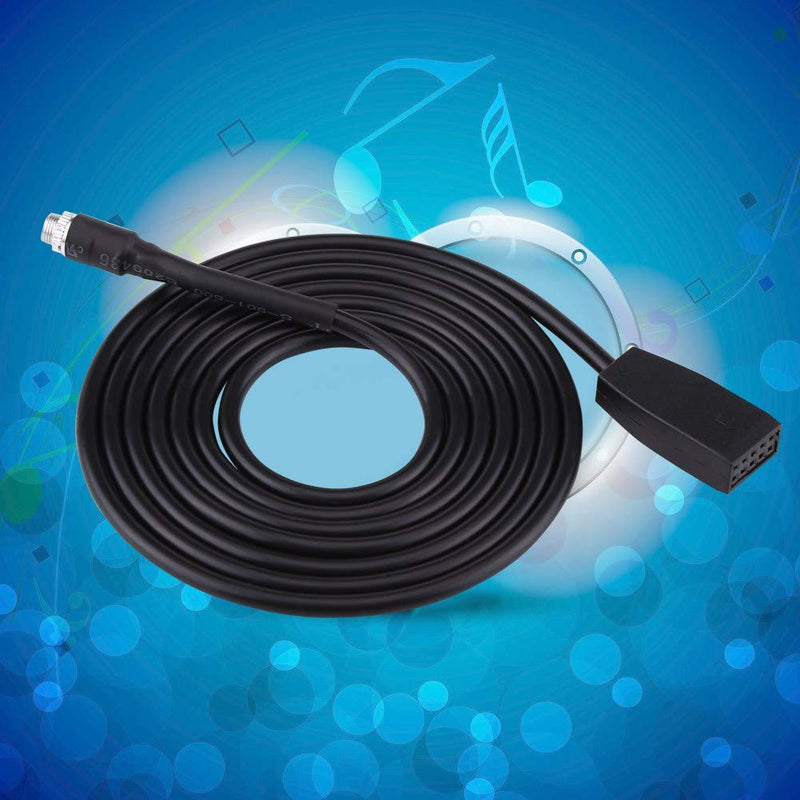 03 325i B-m-w Aux Cable , 3.5mm ABS Plastic Female Jack Aux Audio Cord Good Sound Quality Plug and Play