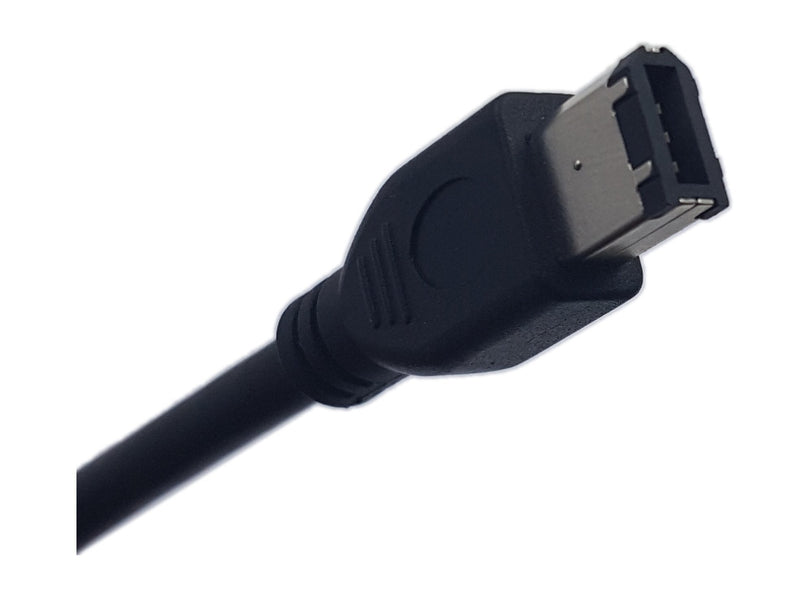 dyCGTime Firewire Premium Cable 800 IEEE 1394B 9 Pin to 9 Pin Male to Male 6 Ft Black (9 Pin to 6 Pin) 9 Pin to 6 Pin
