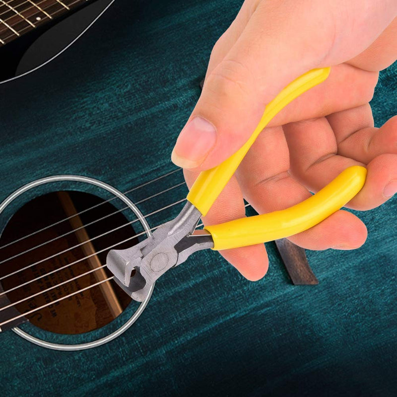[AUSTRALIA] - Bnineteenteam Guitar String Pliers,Stainless Steel Guitar Bass Fret Wire Nipper Puller Plier String Cutter Luthier Tool 