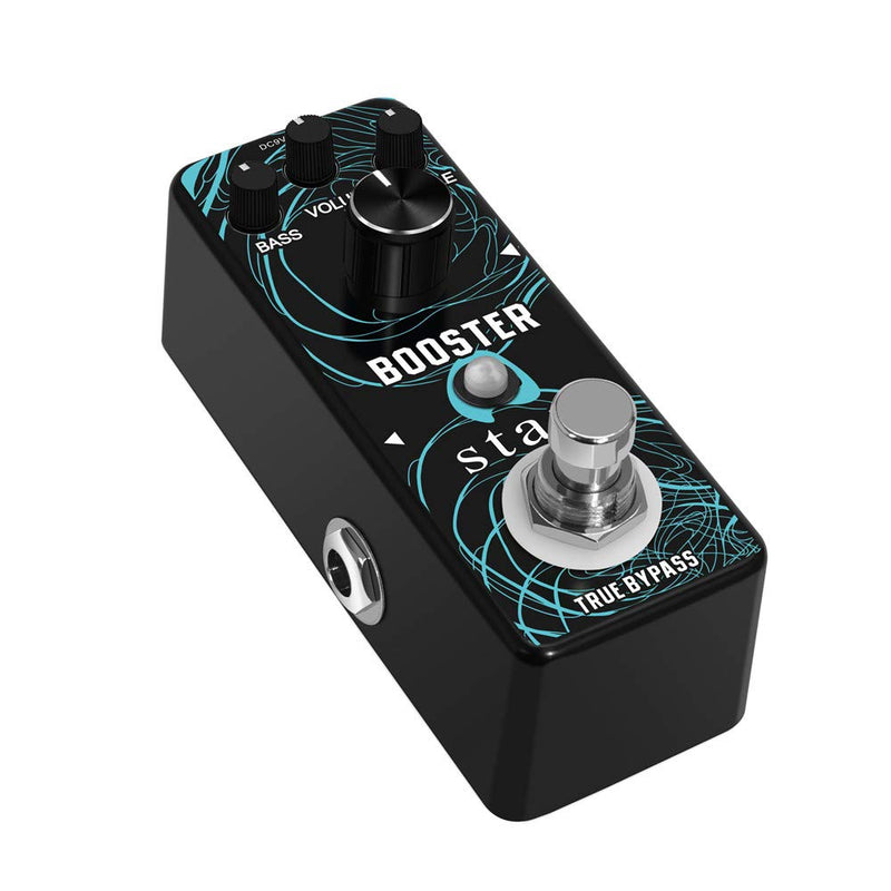 [AUSTRALIA] - Stax Guitar Booster Pedal Analog Micro Boost Pedals For Electric Guitar Pure Signal Amplification Wtih Mini Size True Bypass 