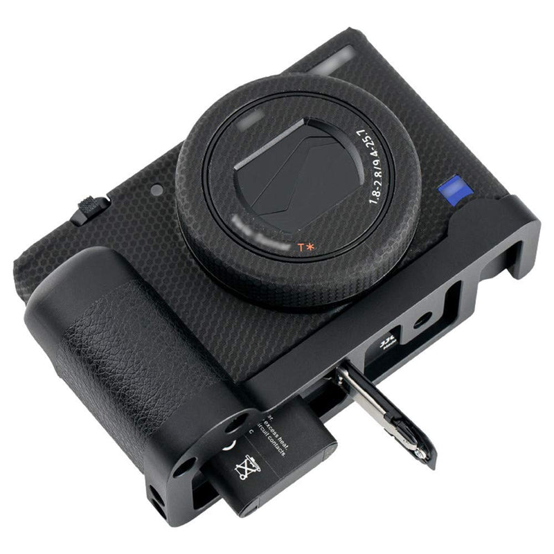 JJC Metal Hand Grip L Bracket Holder for Sony ZV-1 ZV1 Vlogging Camera