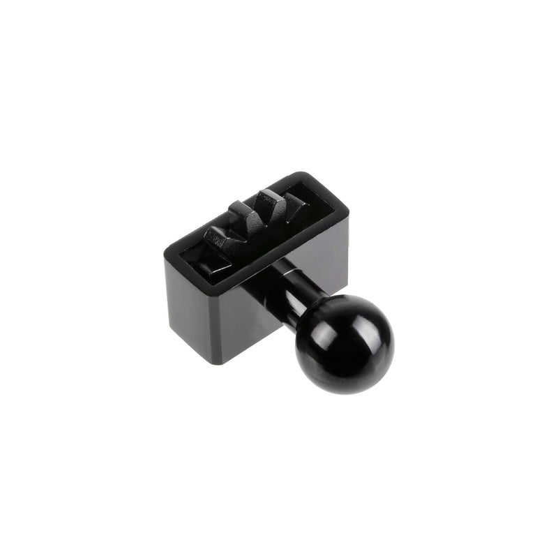 Aluminum Camera Adapter with 1/4"-20 Screw and 20mm Ball. Black Tightening Ring. No Tools Needed. Tackform Enduro Series