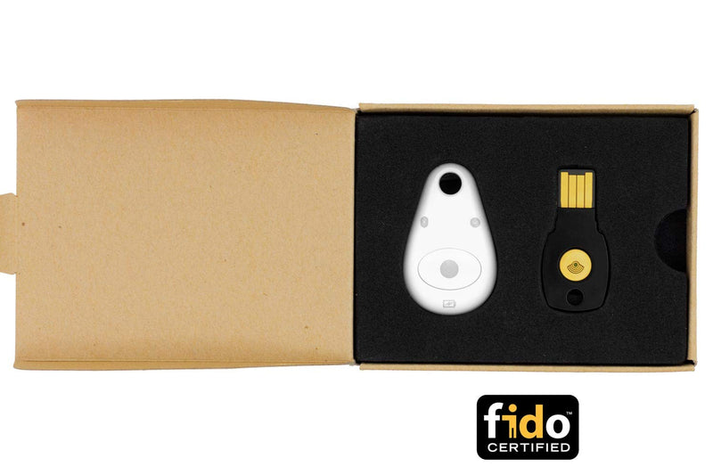 FEITIAN MultiPass K16 and USB ePass K9 Security Key - FIDO 2-in-1 Bundle - Two Factor Authenticator - Works with USB-A, NFC, Bluetooth - Help Prevent Account Takeovers With Multi-Factor Authentication