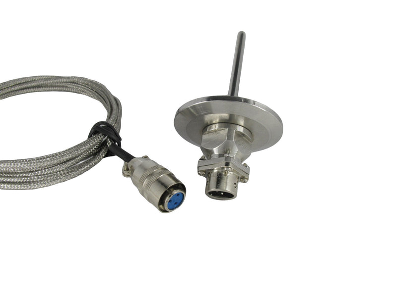 Tri-clamp Waterproof K Type Thermocouple Temperature Sensors Probe with Detachable Connector