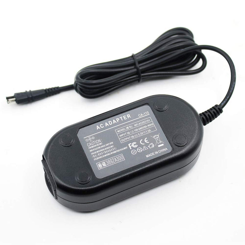 Bex-ing CA110 AC Adapter Charger for Canon VIXIA HF M50 M52 M500 R20 R21 R200 R30 R32 R300 R400 R500 R600 LEGRIA R26 R28 R206 Legria Mini X