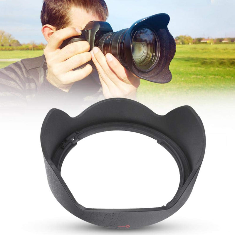 Archuu Camera Lens Hood,EW-73C Quality Portable Plastic Camera Lens Hood Shade,for CanonEF-S 10-18mm F4.5-5.6 is STM