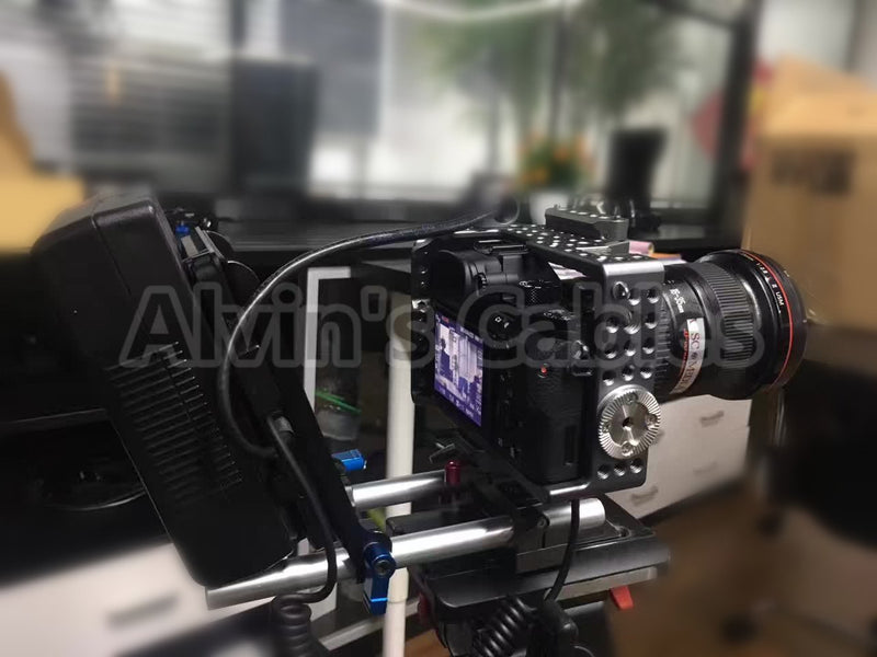 Alvin's Cables A7 Dummy Battery to D Tap Cable for Sony A7R A7S A7II NEX Series Camera