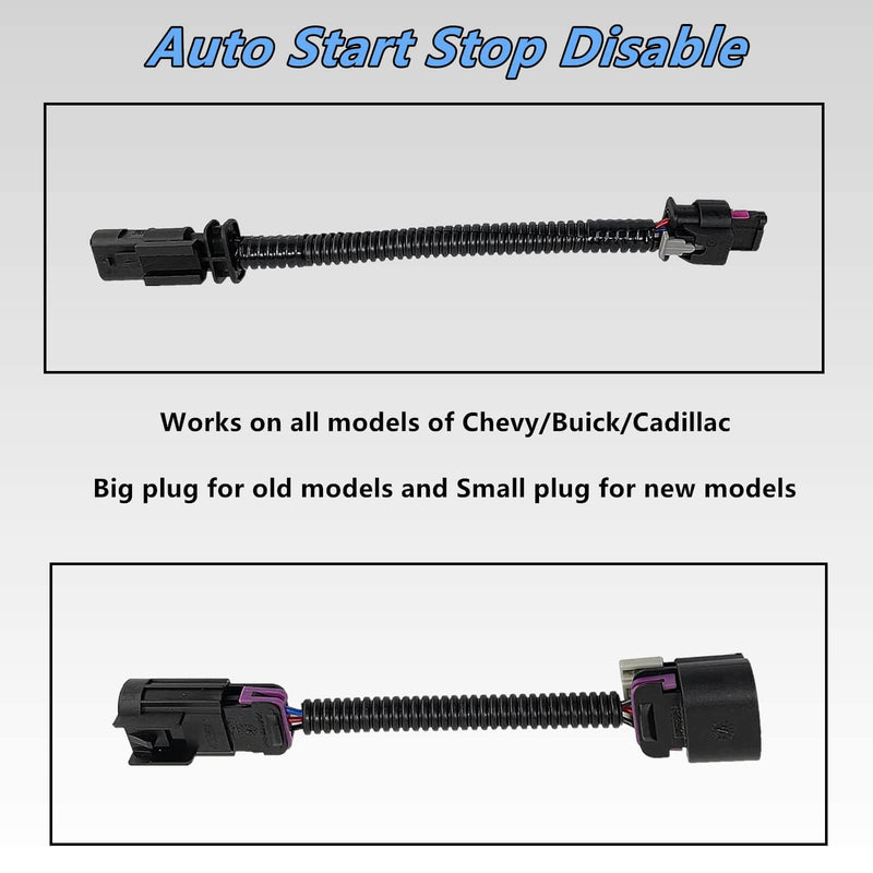 [AUSTRALIA] - Auto Start Stop Eliminator, Auto Stop Start Disable for Chevy Equinox Malibu Cruze (2013-2018) and for Cadillac CT6 XT4 XT5 XT6 (2013-2018)，Auto Start-Stop Delete/Canceller (Big Plug) Big PlugPlug 