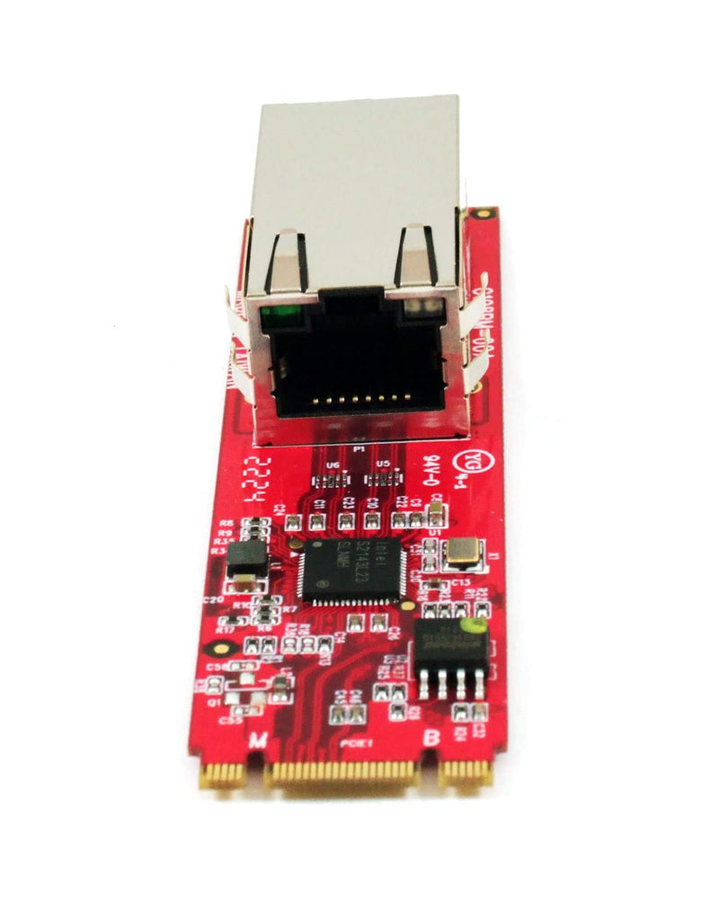 Ableconn M2NW108BM 2.5 GbE Base-T M.2 B-M Key Ethernet Module (Right Angle RJ-45) - Intel I225 Ethernet Controller - M.2 Ethernet Adapter - M.2 Network Adapter