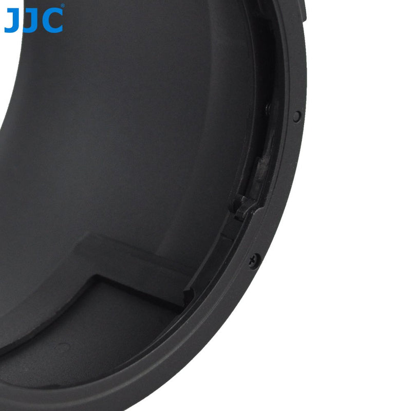 JW LH-83D BLACK Reversible Lens Hood For CANON EF 100-400mm f/4.5-5.6L IS II USM Lens w/ CPL ND Filter Adjustment Window replaces Canon ET-83D + JW emall Micro Fiber Cleaning Cloth