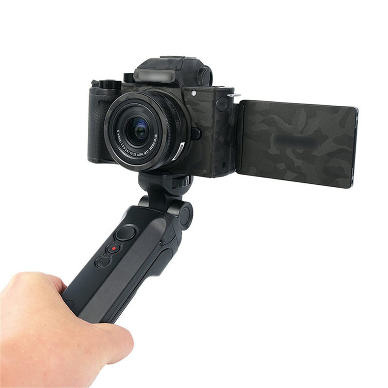 JJC Wired Shutter Remote Control Shooting Tripod Grip for Panasonic Lumix GH6 G100 S5 S1 S1R S1H G95 G85 G9 G85 GH5 GH5s FZ1000II Camera Vlogging Live Streaming Selfie Recording Replaces DMW-SHGR1