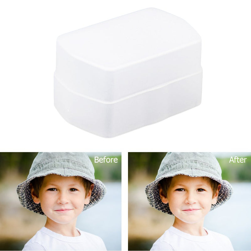 Flash Diffuser JJC Camera Flash Bounce Light Diffuser for Canon 580EX II Flash Speedlight-2 Packs