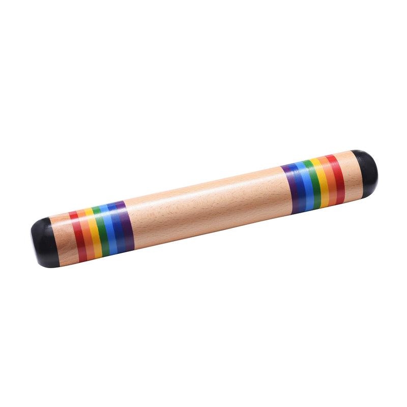 13.8 Inch Rain Stick, Wooden Rain Maker Rattle Shaker Rainfall Tube, Musical Sensory Auditory Development Instrument for Babies, Toddlers and Kids