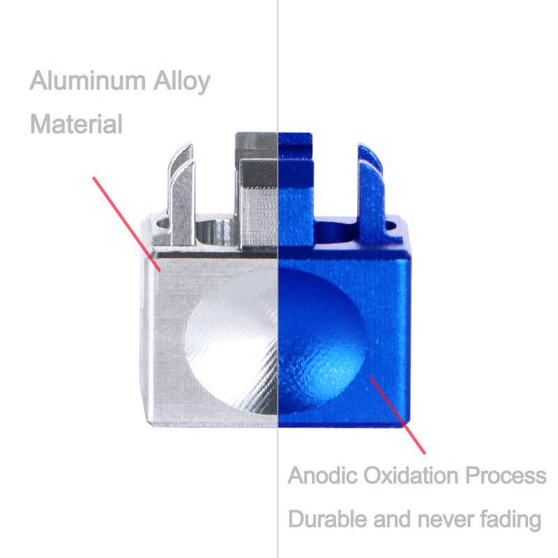 New Fashion Kingdom Aluminum Alloy Switch Opener with Keycap Puller for Cherry MX Switches – Blue