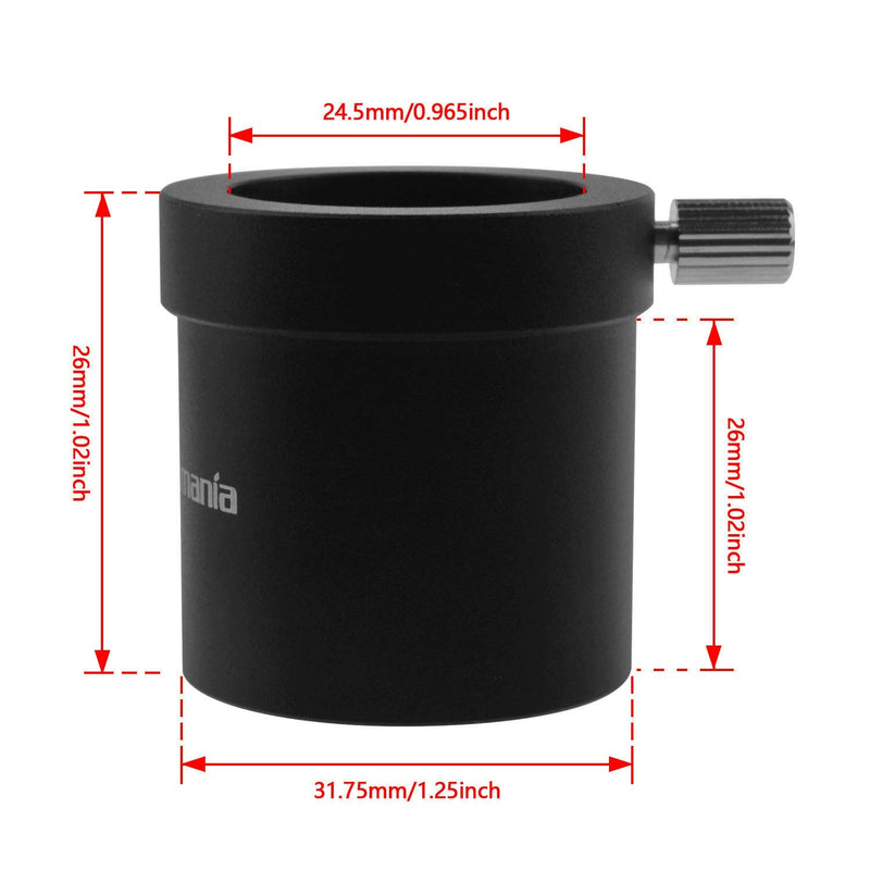 Astromania 1.25" to 0.965" Adapter - Allow You use 0.965" Accessories on 1.25" Telescope!
