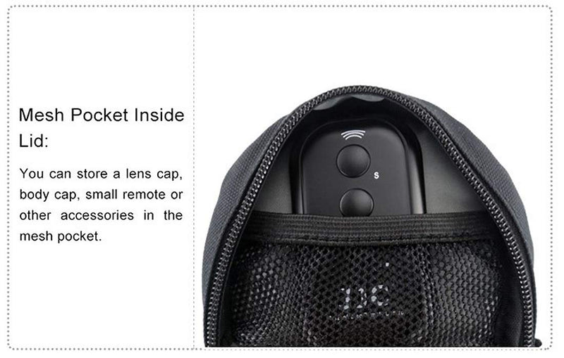 [AUSTRALIA] - JJC DLP-7 Deluxe Water-Resistant Lens Pouch Case for Tamron SP 150-600mm F5-6.3 Di VC USD G2, Sigma 150-500mm F5-6.3 DG OS HSM, Nikon AF-S NIKKOR 200-500mm f5.6 ED VR, fits Lens Up to 144x 316mm 