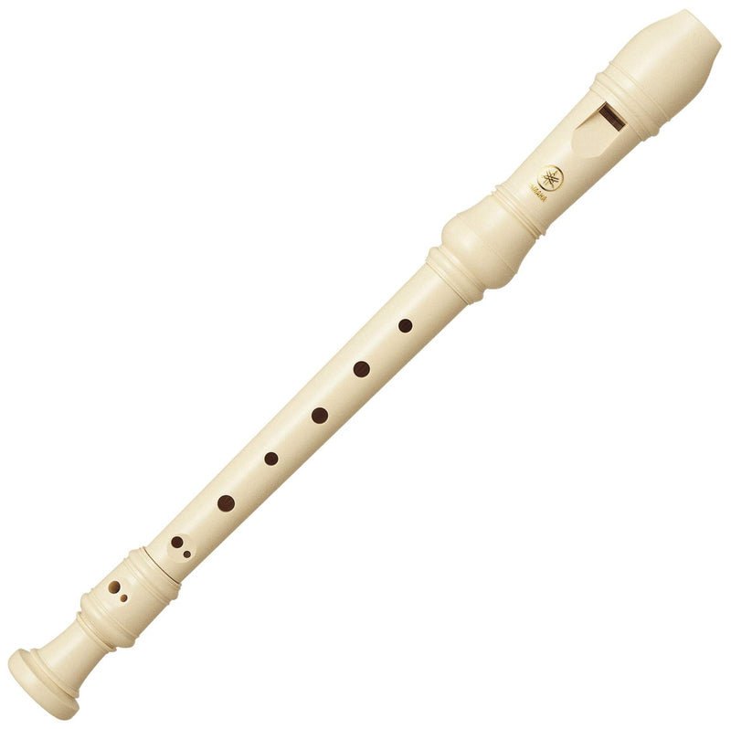 YAMAHA YRS24 Recorder - Soprano, Baroque fingering, White Single