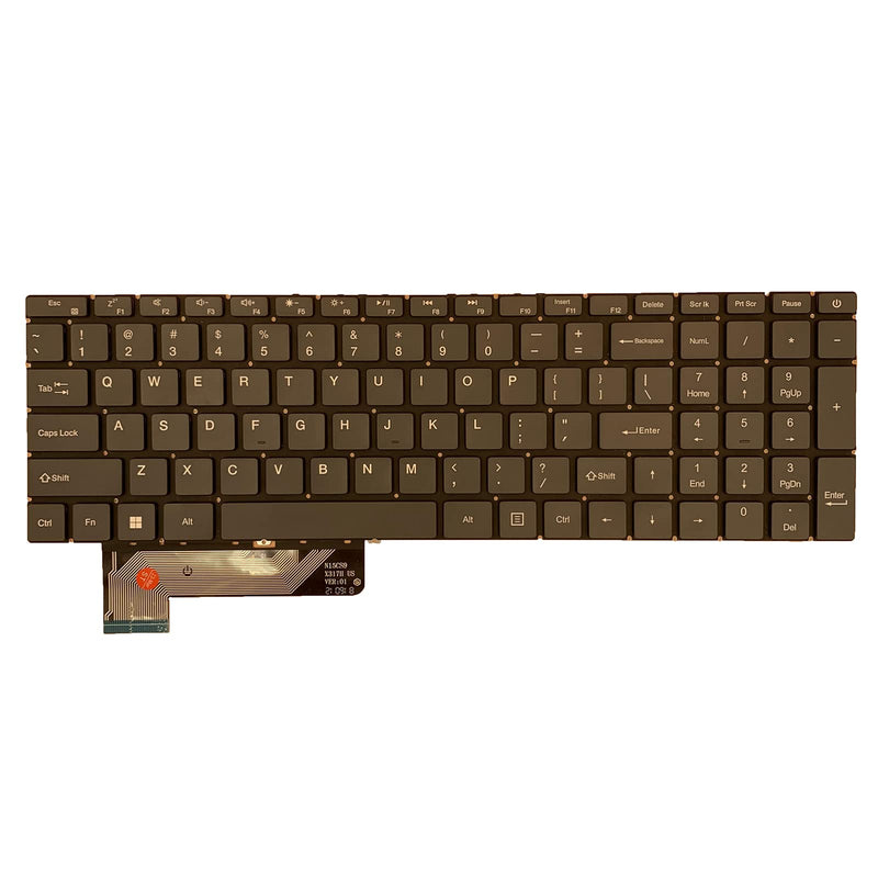 Siakoocty Laptop Replacement US Layout Keyboard for Gateway 15 GWTN156-1 GWTN156-1BK GWTN156 15.6" GWTN156-4 GWTN156-5 GWTN156-5BL GWTN156-7 GWTN156-9 GWTN156-12 12GR N15CS9 MB3661028 Grey