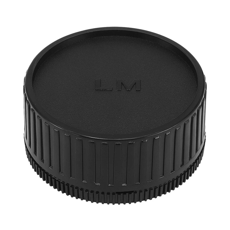 Haoge Camera Body Cap and Rear Lens Cap Cover Kit for Leica M LM Mount Camera Lens Such as M240, M240P, M262, M3, M2, M1, M4, M5, CL, M6, MP, M7, M8, M9, M9-P, M Monochrom, M-E, M, M-P, M10, M-A for Leica M Mount