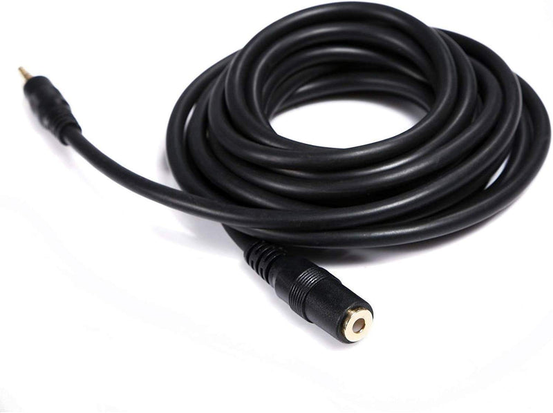 [AUSTRALIA] - Movo MC10 3.5mm Audio Cable - 3.5mm TRS Female to Male 10ft Extension Cord for Microphones, Headphones, and More 10-foot 