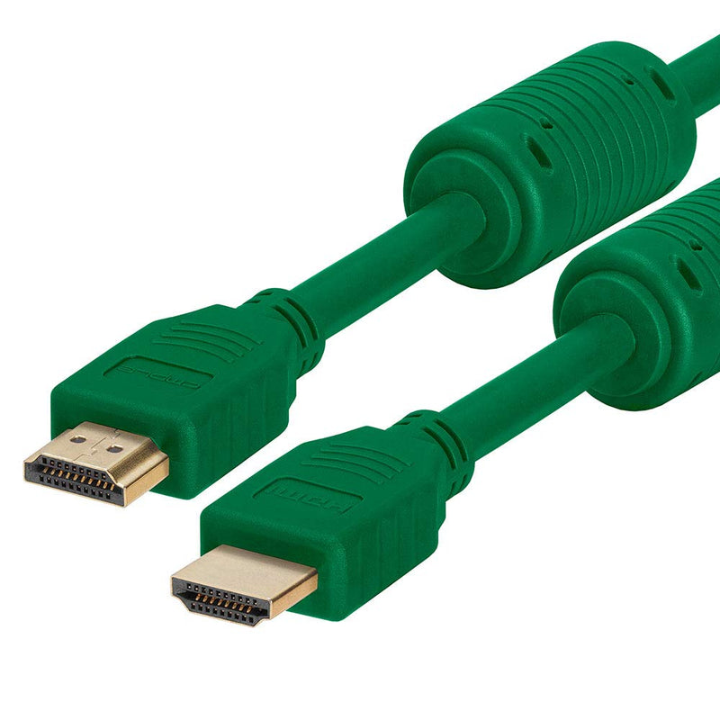 [AUSTRALIA] - Cmple - HDMI Cable 3FT High Speed HDTV Ultra-HD (UHD) 3D, 4K @60Hz, 18Gbps 28AWG HDMI Cord Audio Return - 3 Feet Green 