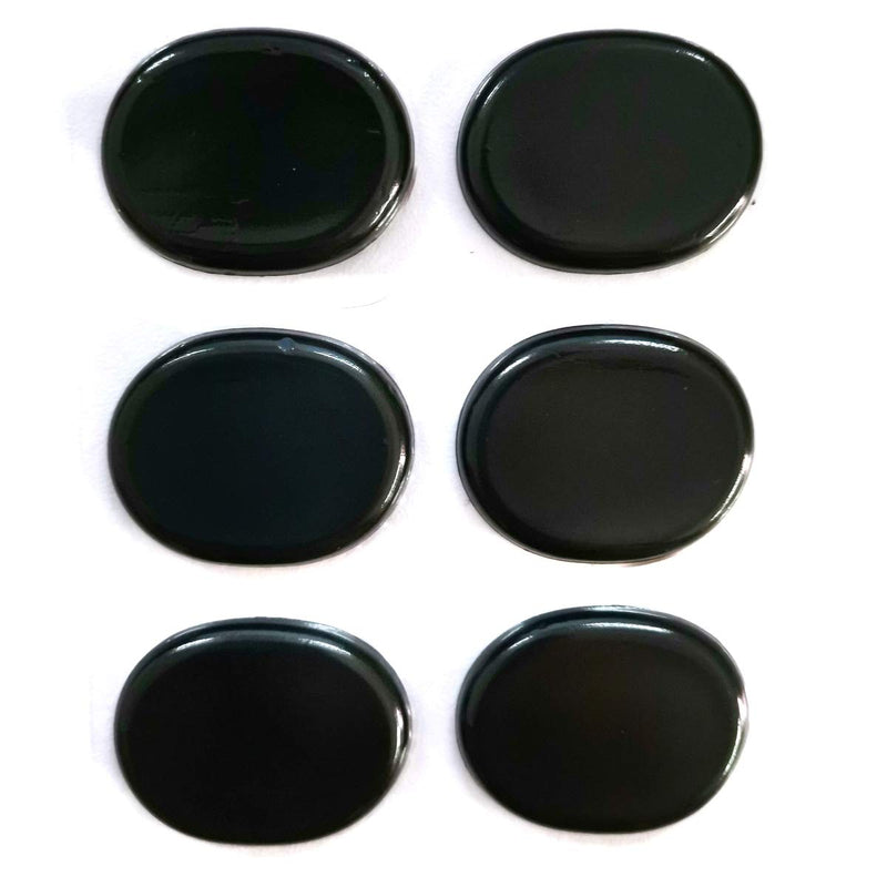 12 Pieces Drum Dampeners Drum Damper Gel Pads Drum Mute Silicone Drum Silencers for for Drums Tone Control Cymbals (Black)