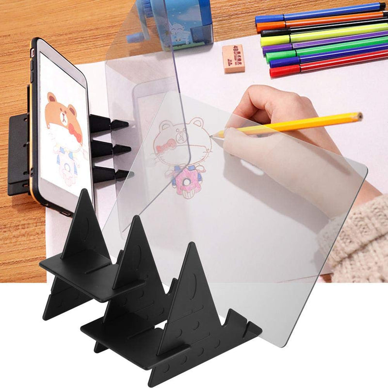 Acrylic Drawing Board, Table Copying Pad Comics Reflection Tracing Line Mirror Painting Sketch Board