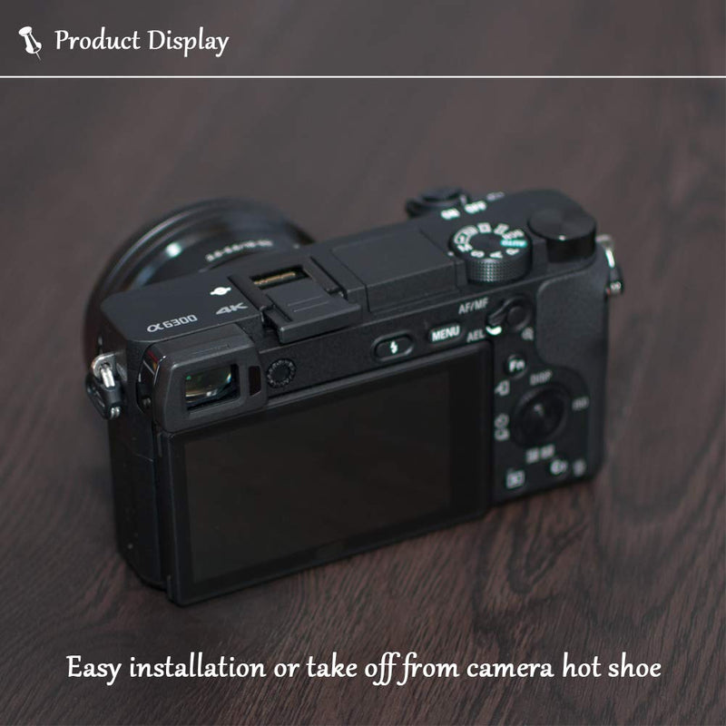 VKO Hot Shoe Cover, Hot Shoe Cap, Hot Shoe Protector Compatible with Sony A6100 A6600 A7III A6500 A6400 A6300 A6000 A77II A7II A7RII A7RIII A7RIV A7SII A99II RX10II RX100II Replaces FA-SHC1M(5-Pack) 5 PCS