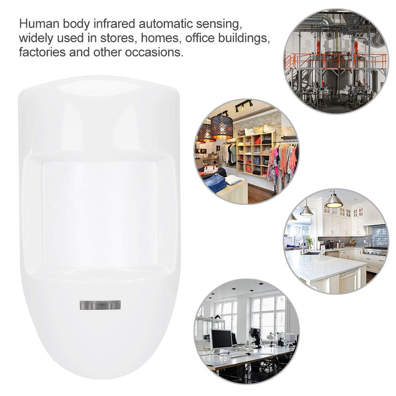12V Wired Dual Infrared PIR Motion Detector Alarm Alarm Relay for Home Pet/Thief Security System