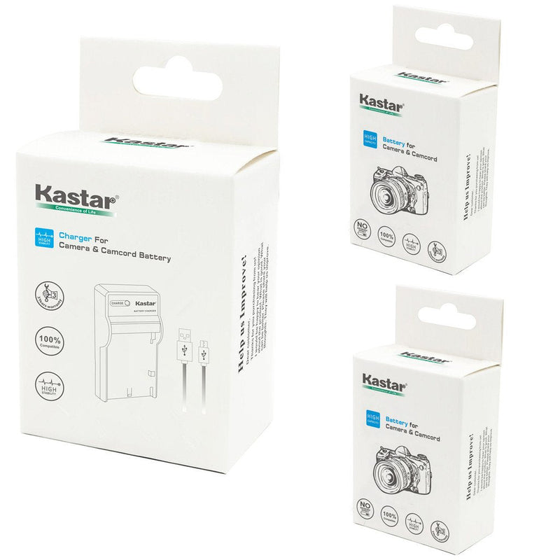 [AUSTRALIA] - Kastar Battery (X2) & Slim USB Charger for Cas NP-40 and Exilim Z400 FC100 FC150 FC160S P505 P600 P700 Z100 Z1000 Z1050 Z1080 Z1200 Z200 Z30 Z300 Z40 Z450 Z50 Z500 Z55 Z57 PRO EX-Z600 Z700 Z750 Z850 