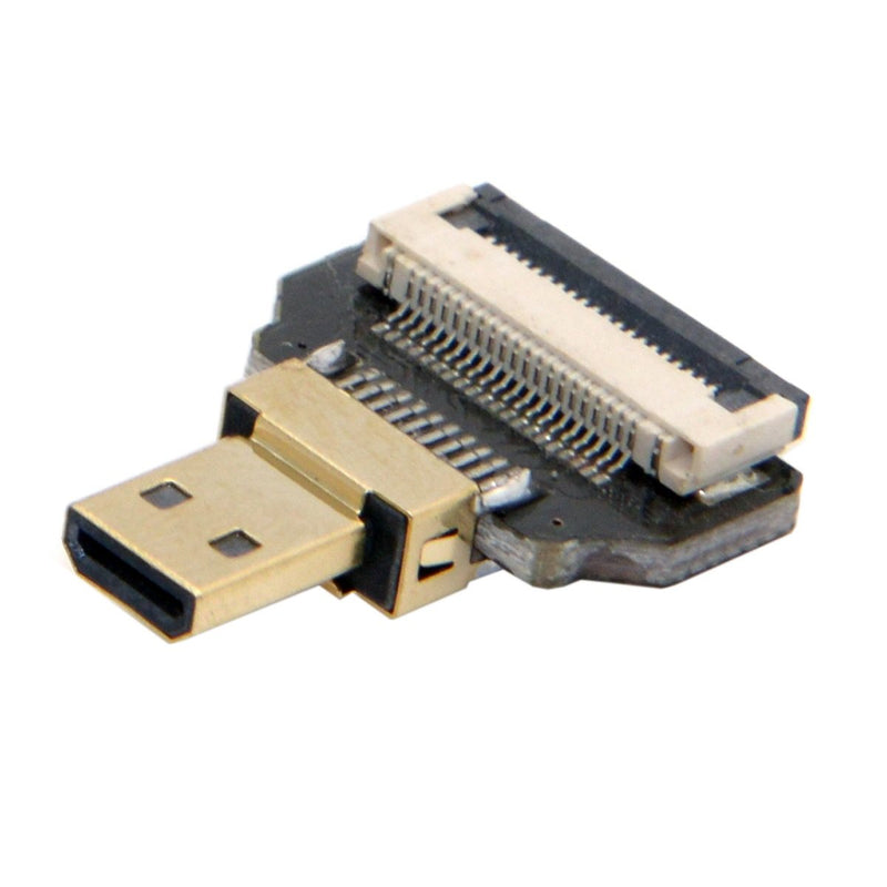 [AUSTRALIA] - CY CYFPV Micro HDMI Type D Male Connector Standard Straight for FPV HDTV Multicopter Aerial Photography Micro-HDMI Straight 