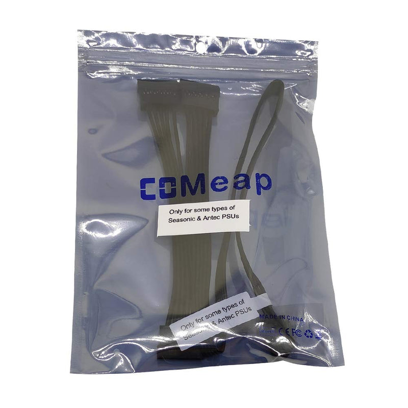 [AUSTRALIA] - COMeap 6 Pin Male to 3X 15 Pin SATA Female Hard Drive Power Adapter Cable for Seasonic Antec Modular Power Supply 20-in(50cm) SATA Port 