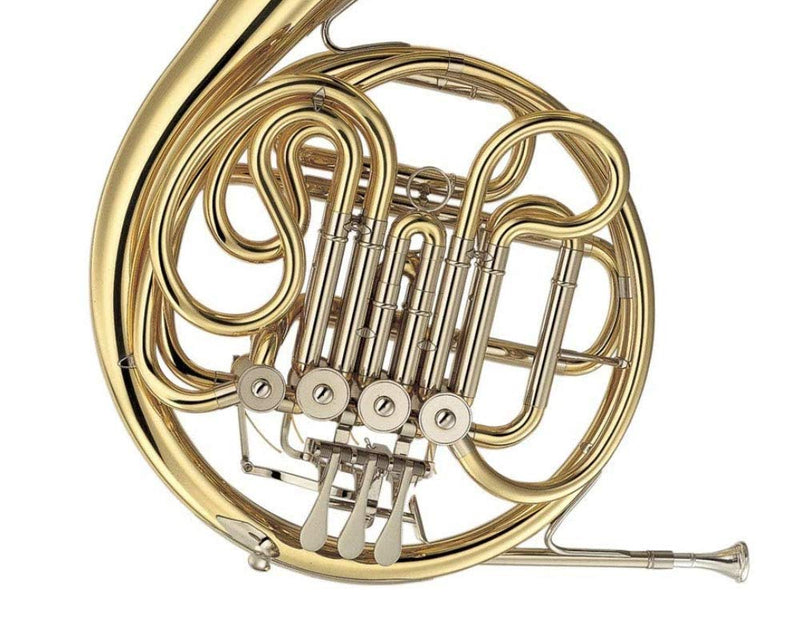 Jiayouy 4Pcs French Horn Cover Valve Bottom Cap for Music Instrument Repair Part Golden