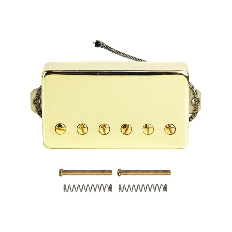 [AUSTRALIA] - FLEOR Alnico5 Guitar Humbucker Pickup Golden Bridge Pickups Compatible with LP Stye Guitar Part Bridge Pickup 