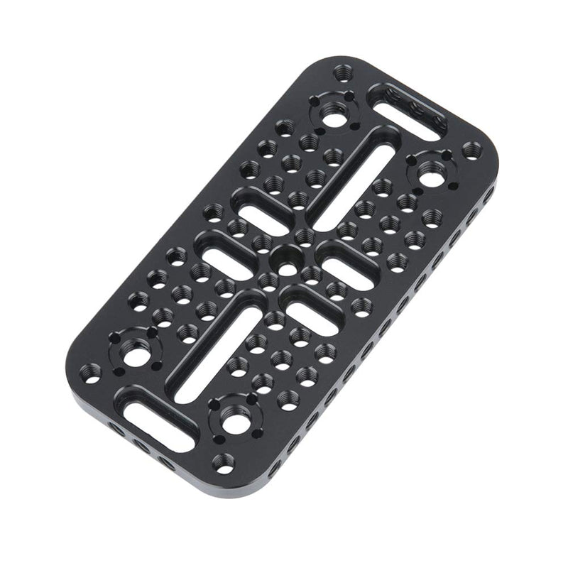NICEYRIG Camera Cheese Mounting Plate, Universal Top Plate Applicable for URSA Mini 4K, Gimbal Stabilizer, Shoulder Rig System - 031