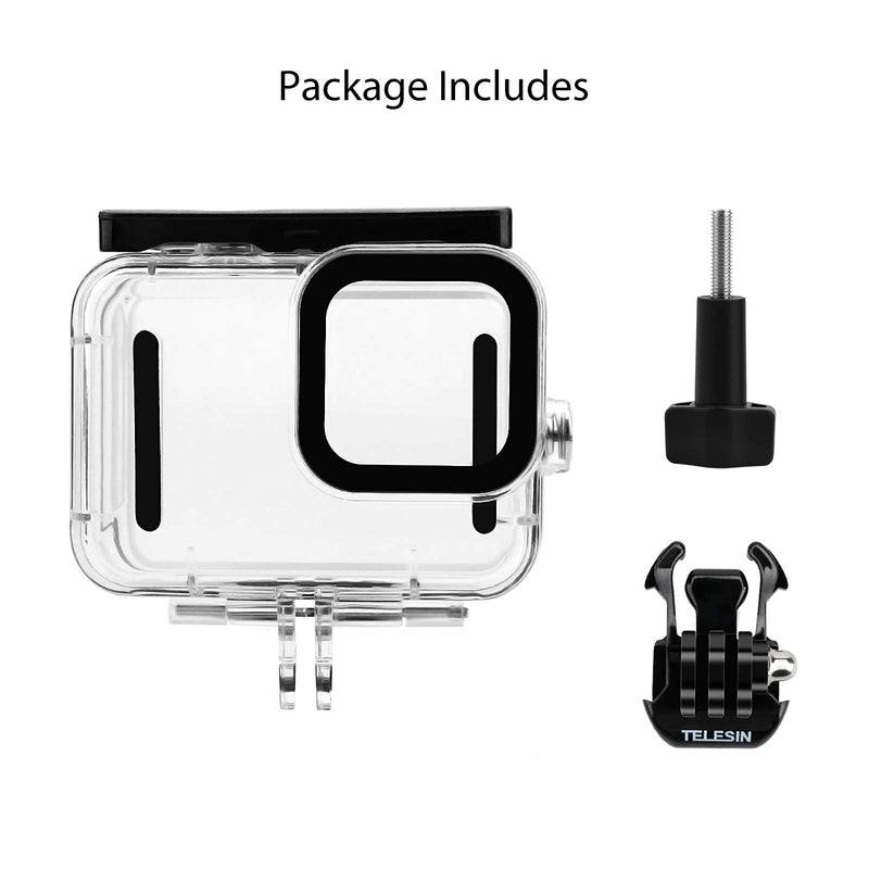 [AUSTRALIA] - AFAITH Waterproof Case for GoPro Hero 9/10 Black, Underwater Diving Photography Protective Housing Shell Cover for GoPro Hero 9/10 Black GoPro Hero 10/9 Waterproof Case 