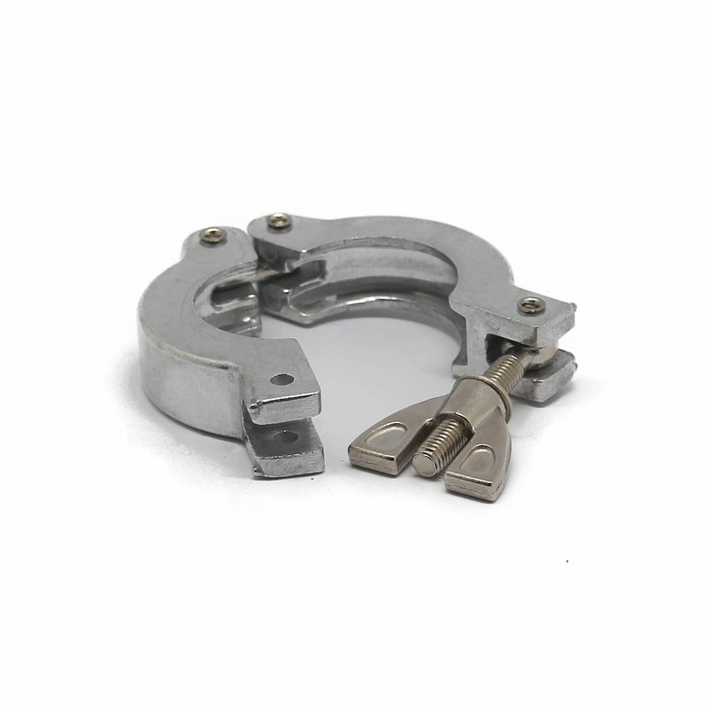 QMINOX KF25 Aluminium Clamp KF Flange fittings NW25 Clamp 2 Pack
