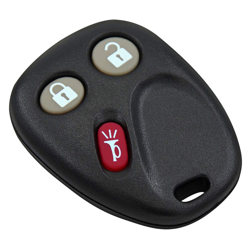 [AUSTRALIA] - Keyless2Go Replacement for Keyless Entry Envoy Trailblazer Ascender Bravada MYT3X6898B - 2 Pack 