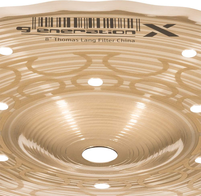 Meinl Cymbals GX-8FCH Generation-X 8-Inch Filter China Cymbal (VIDEO)