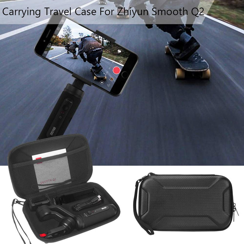 HIJIAO Hard Concise Travel Case for Zhiyun Smooth Q2 Handheld Gimbal Stabilizer and  Accessories