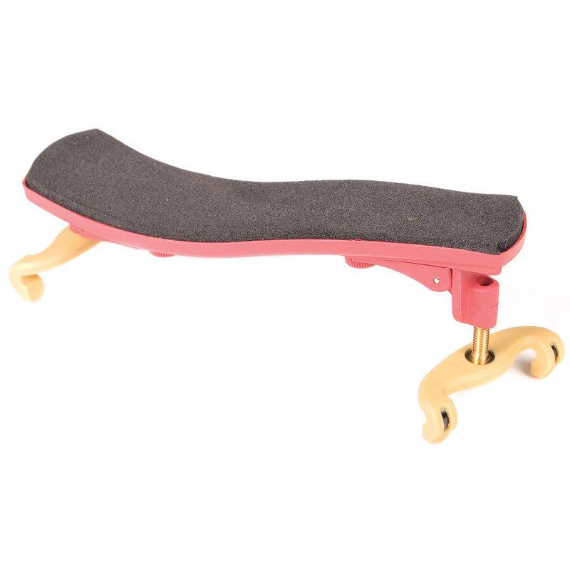 Kun Collapsible Mini Red Shoulder Rest for 1/16-1/4 Violin