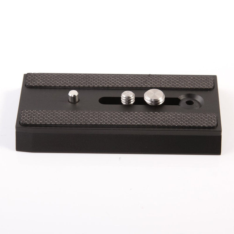 501PL Sliding Dovetail Quick Release Plate with 1/4"-20 & 3/8"-16 Mounting Screw for Manfrotto 503HDV 701HDV MH055M0-Q5 for 501, 503 & NG Tripod Heads, RC5 Quick Release QR System, Replaces #3433PL