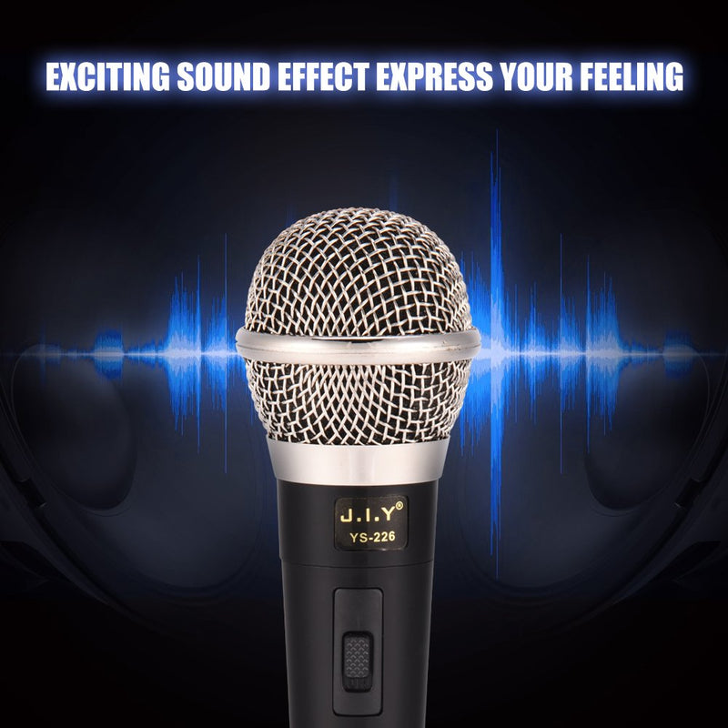 Professional Handheld Wired Recording Condenser Microphone, Ideal for Karaoke/Vocal Music Performance/Conference, Professional Dynamic Microphone