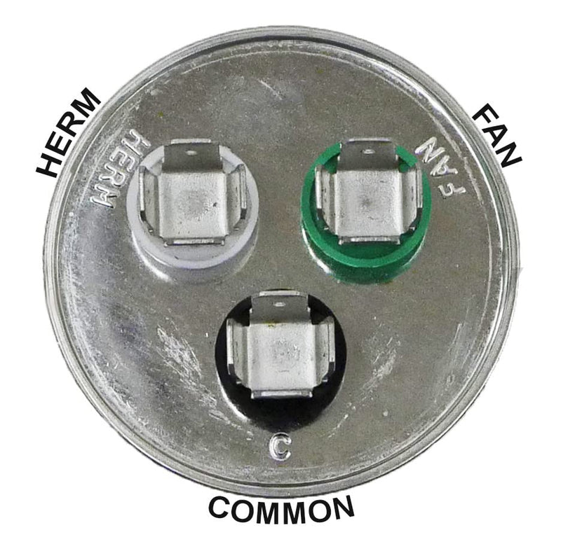 30 + 5 Dual Run Capacitor 440VAC UL 30/5 uf Premium Quality Capacitor for AC Motor Run or Fan Start or Condenser Straight