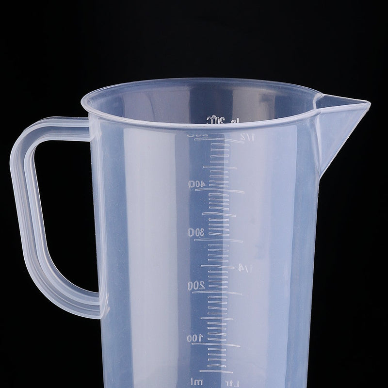 UEETEK 500ML Measuring Cup Plastic Sacle Graduated Cup Measurement Beaker